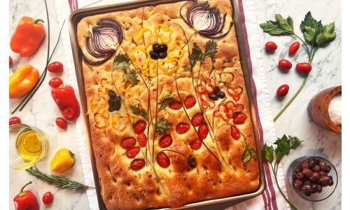 Focaccia Art