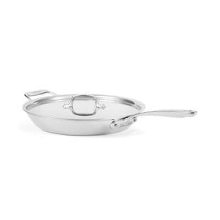 G5 graphite core stainless steel 5-ply bonded, skillet with lid, 12.5 inch
