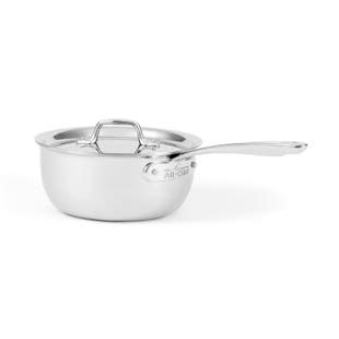 G5 graphite core stainless steel 5-ply bonded, saucier with lid, 2.5 quart