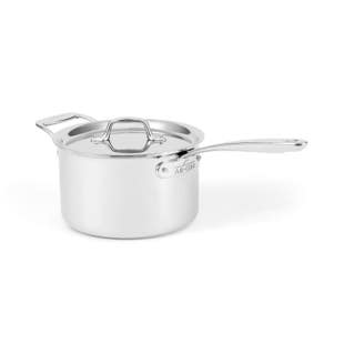 G5 graphite core stainless steel 5-ply bonded, sauce pan with lid, 4 quart