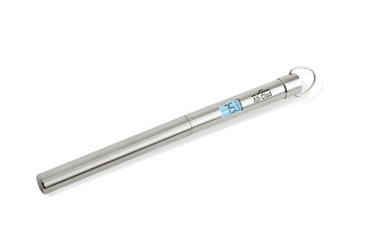 All-Clad T223 Stainless Steel Oven Probe Thermometer With Blue LCD Silver  87010 for sale online