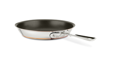 Engel-Riviere All-Ply Copper Core Signature Dolphin Wok All Clad Frying Pan 