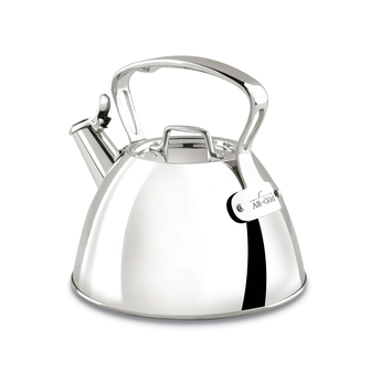 Oneida 2qt Induction Ready Stainless Steel Whistling Tea Kettle