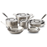 d5 Brushed Stainless 10-Piece Set